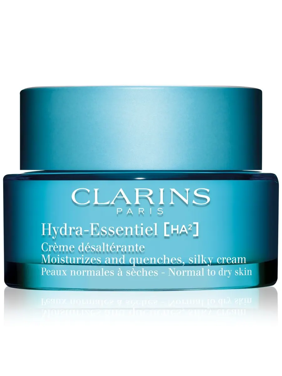 Крем для лица Clarins — Увлажняющий Hydra-Essentiel Silky с двойной гиалуроновой кислотой