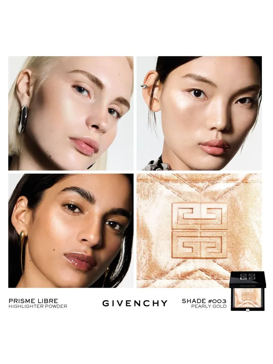 Хайлайтер мраморный с эффектом сияния Prisme Libre Strobing and Illuminating Highlighter Powder — изображение 2 из 9
