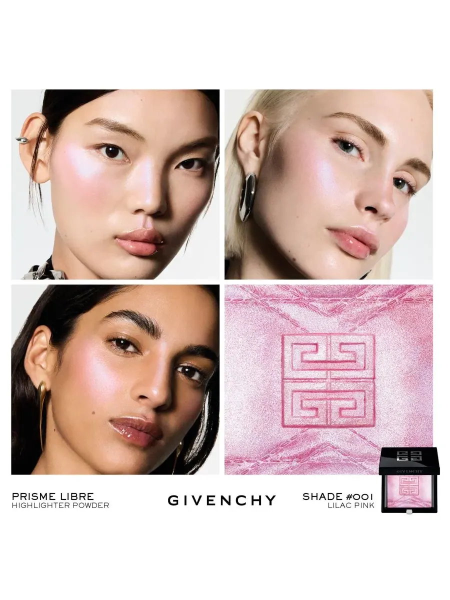 Хайлайтер в пудре с эффектом сияния Prisme Libre Strobing and Illuminating Highlighter Powder — изображение 2 из 9