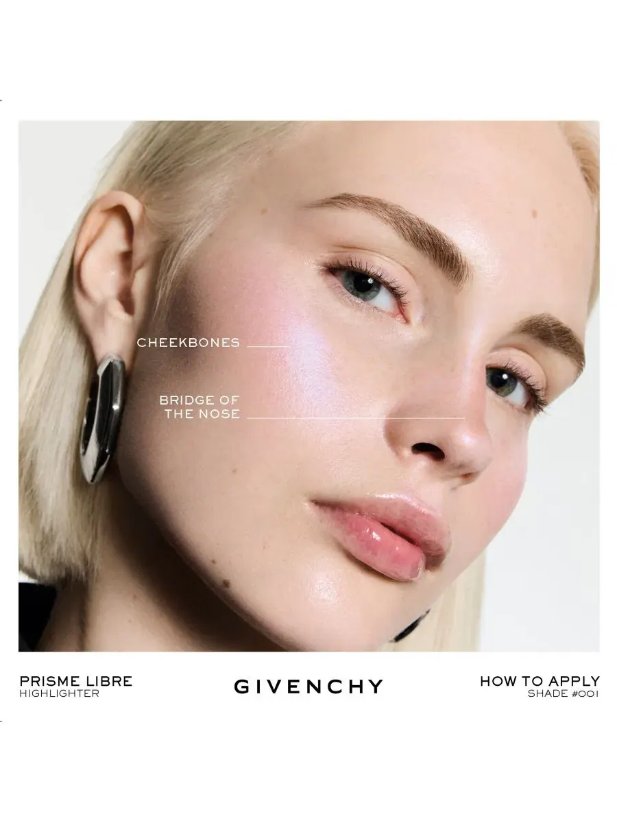 Хайлайтер в пудре с эффектом сияния Prisme Libre Strobing and Illuminating Highlighter Powder — изображение 3 из 9