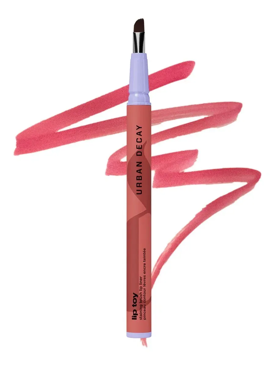 Карандаш для губ с кистью-аппликатором, тинт, Pose (Cool Mauve) Urban Decay