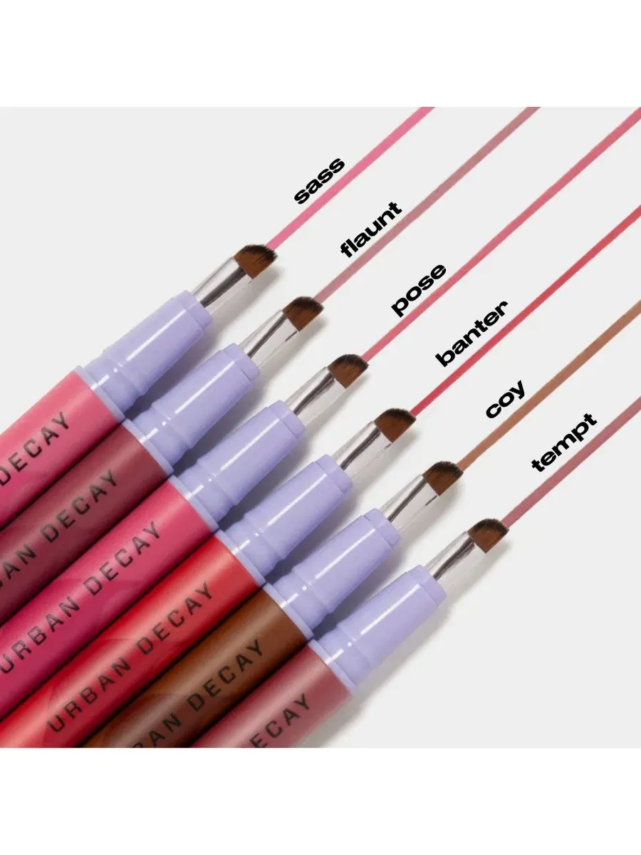 Карандаш для губ с кистью-аппликатором, тинт, Pose (Cool Mauve) Urban Decay — изображение 4 из 13