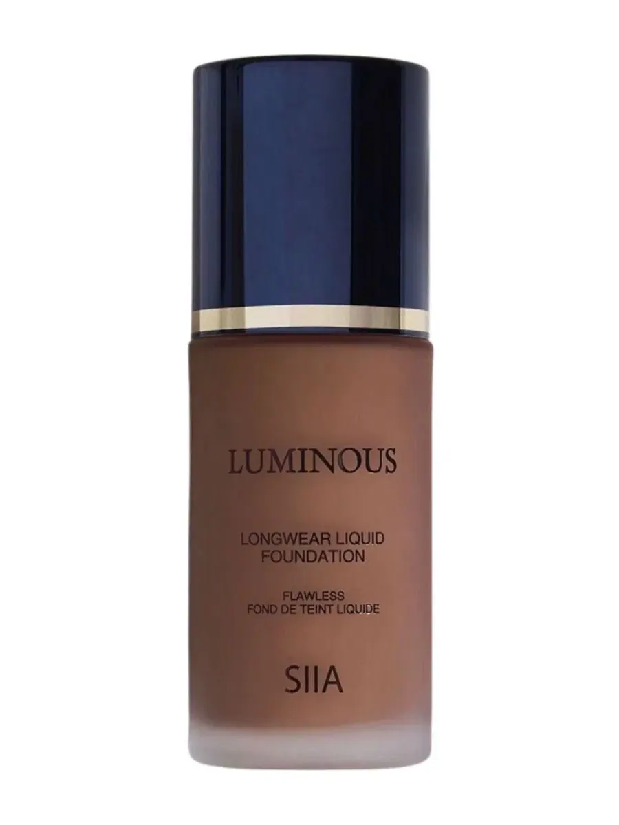 Тональный крем Luminous Longwear Liquid Foundation SIIA Cosmetics — коричневый