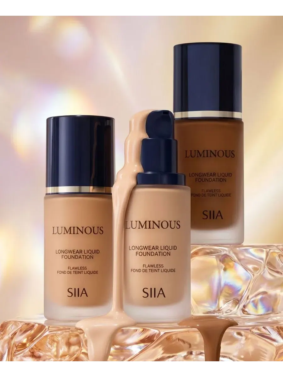 Тональный крем Luminous Longwear Liquid Foundation SIIA Cosmetics — изображение 8 из 8