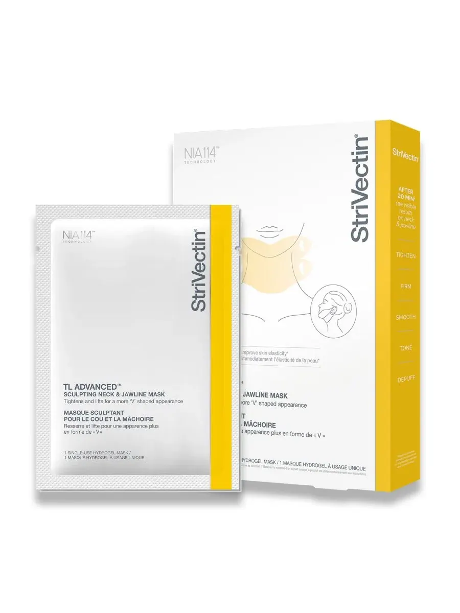 Маска для контура лица и шеи модели TL Advanced Sculpting Jawline and Neck Mask StriVectin — мульти