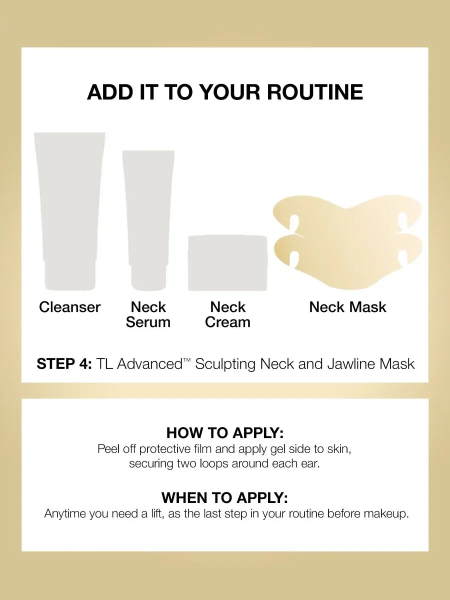 Маска для контура лица и шеи модели TL Advanced Sculpting Jawline and Neck Mask StriVectin — изображение 9 из 9