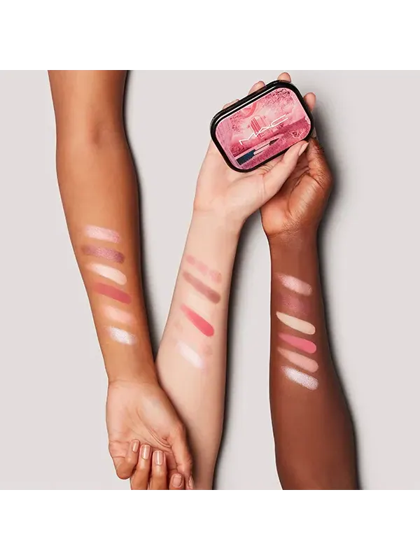 Палитра теней для век MAC Connect In Colour x6 оттенков, rose lens, 6.25 г — изображение 5 из 9