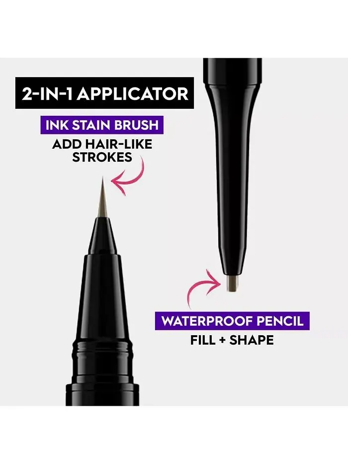 Чернила для бровей + водостойкий карандаш для бровей Urban Decay, цвет Cool Cookie — изображение 5 из 10
