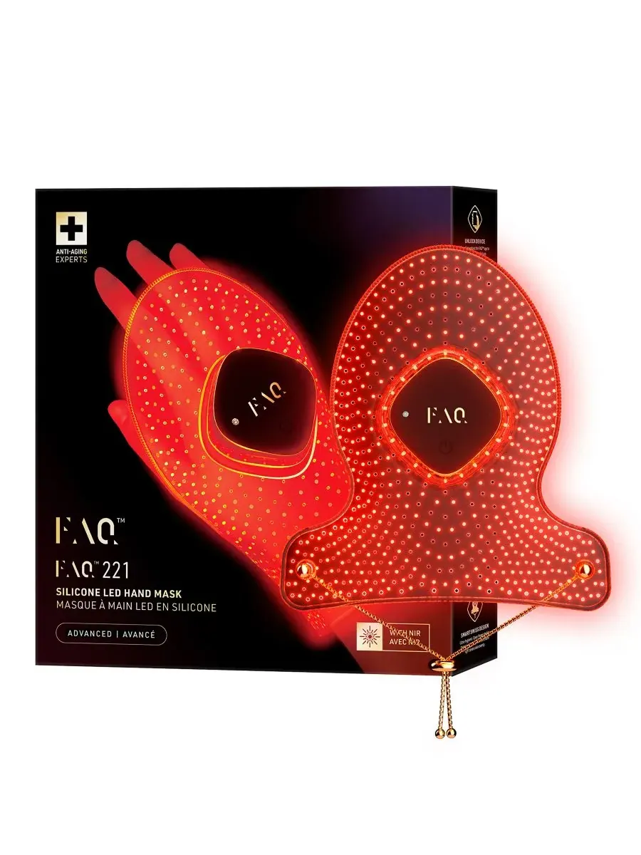 Маска для лица Foreo — FAQ 221 Силиконовая для рук со светодиодной подсветкой и ближним — изображение 2 из 4