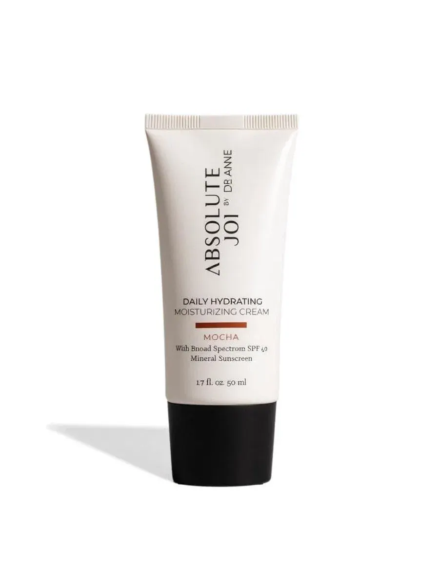 Крем для лица SPF ABSOLUTEJOI BY DR. ANNE Тонирующий увлажняющий с минеральным солнцезащитным — коричневый