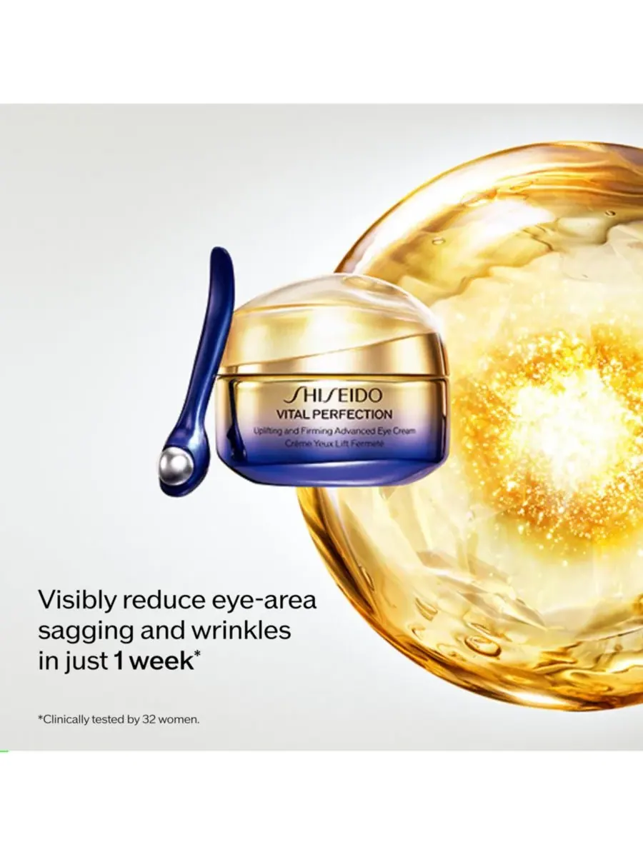 Shiseido Усовершенствованный крем для глаз Vital Perfection Uplifting & Firming Advanced Eye Cream — изображение 4 из 8
