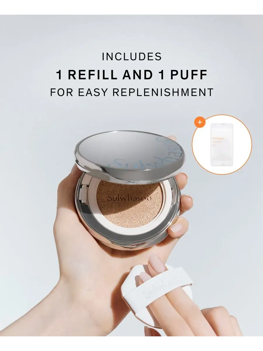 Тональная основа Perfecting No. 17 Cushion Foundation Sulwhasoo — изображение 5 из 7