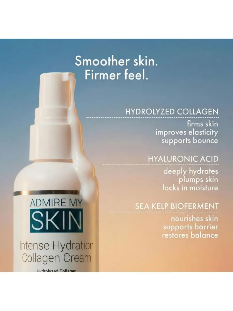 Крем для лица Admire My Skin — Интенсивное увлажнение, коллагеновый , гиалуроновая кислота — изображение 7 из 8