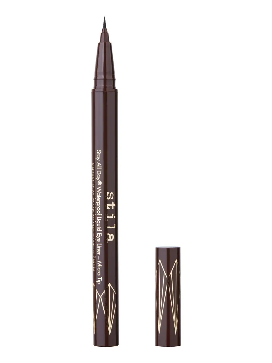 Водостойкая жидкая подводка для глаз Stay All Day с тонким наконечником Stila — коричневый