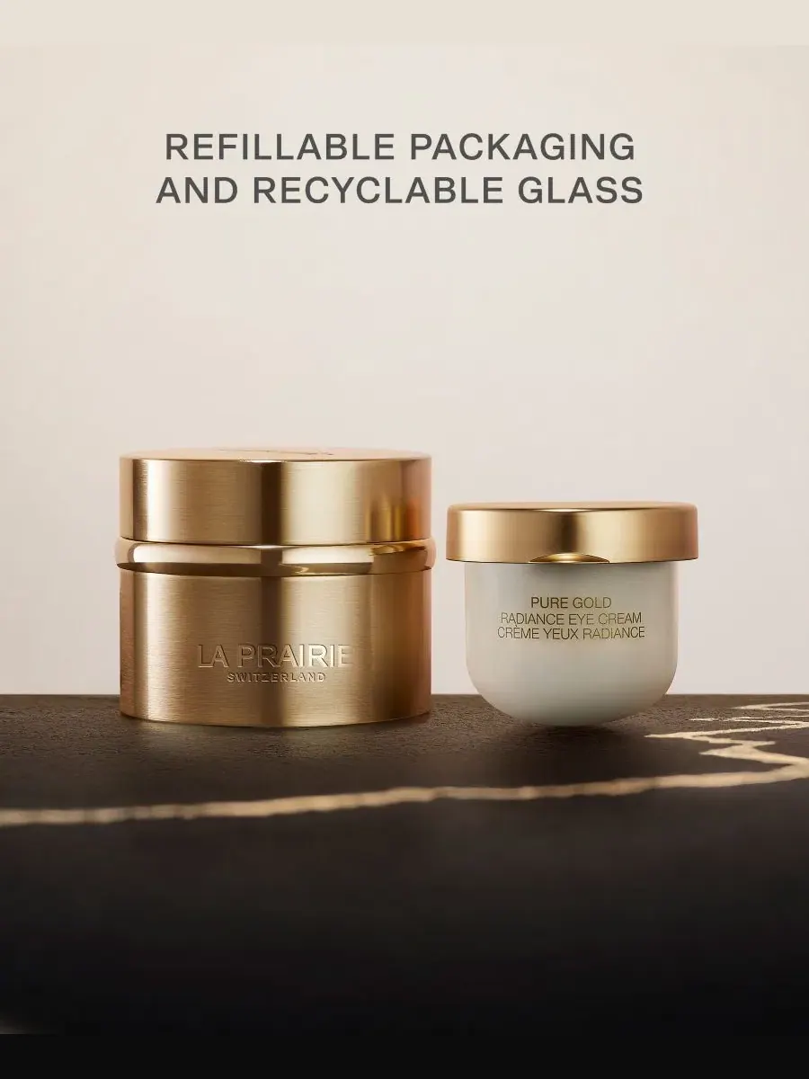 Крем для контура глаз с золотом Pure Gold Eye Cream Refill La Prairie — изображение 3 из 6