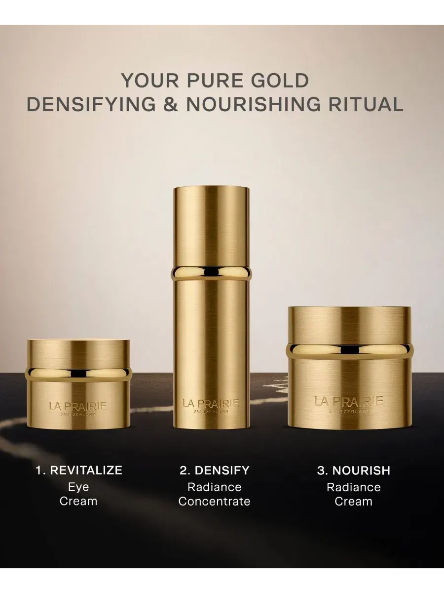 Крем для контура глаз с золотом Pure Gold Eye Cream Refill La Prairie — изображение 4 из 6