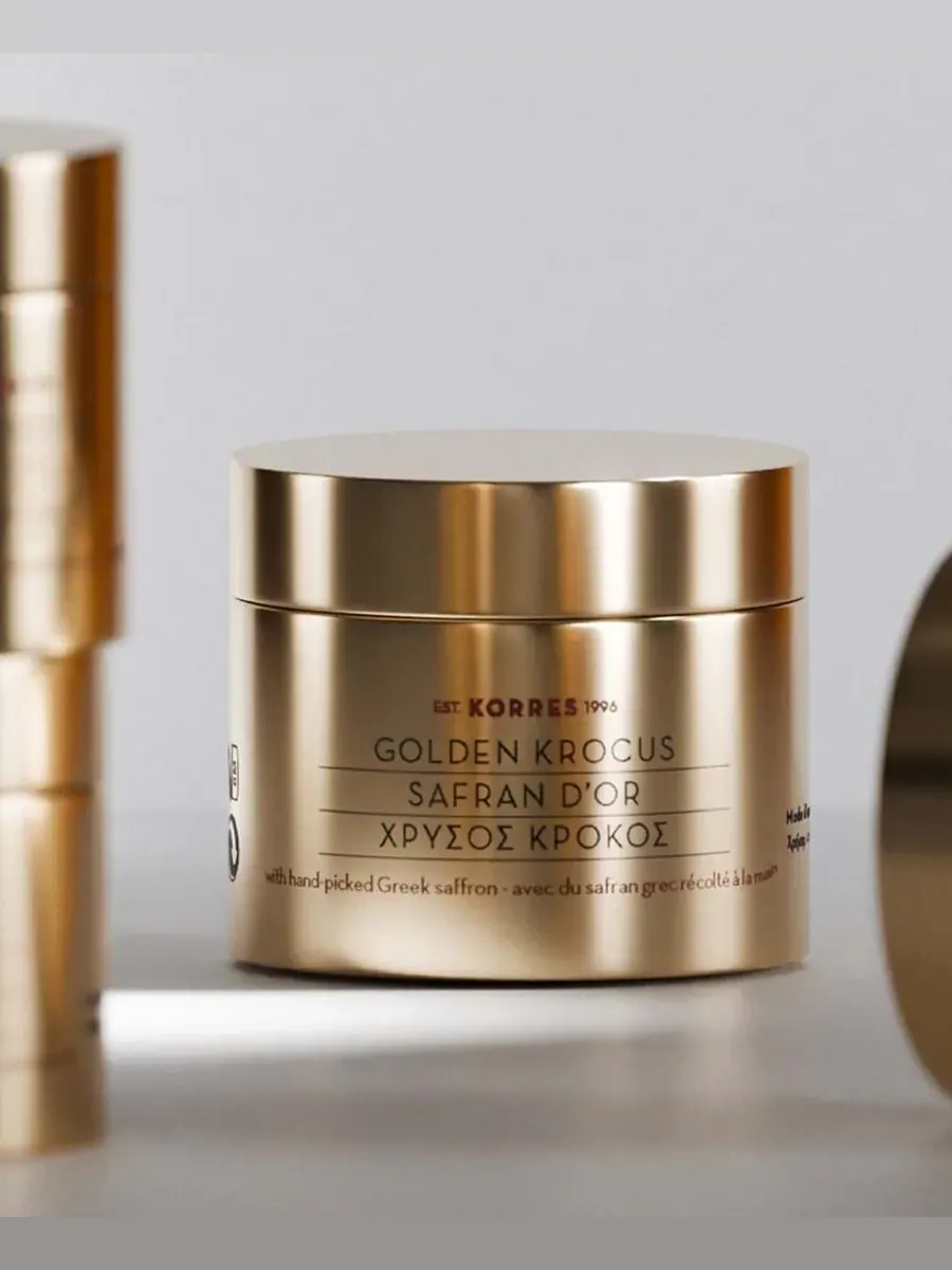 Крем для лица Korres — Для увеличения объема Golden Krocus Hydra-Filler, 50 мл — изображение 2 из 5