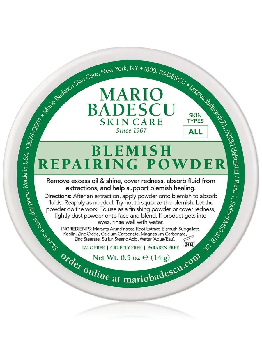 Маска для лица Mario Badescu — Пудра для восстановления кожи с несовершенствами — мульти