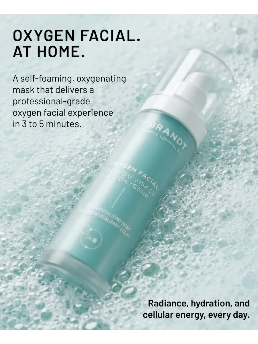 Маска для лица кислородная Dr. Brandt Oxygen Facial Glow Revitalizing Mask, 50 мл — изображение 2 из 7