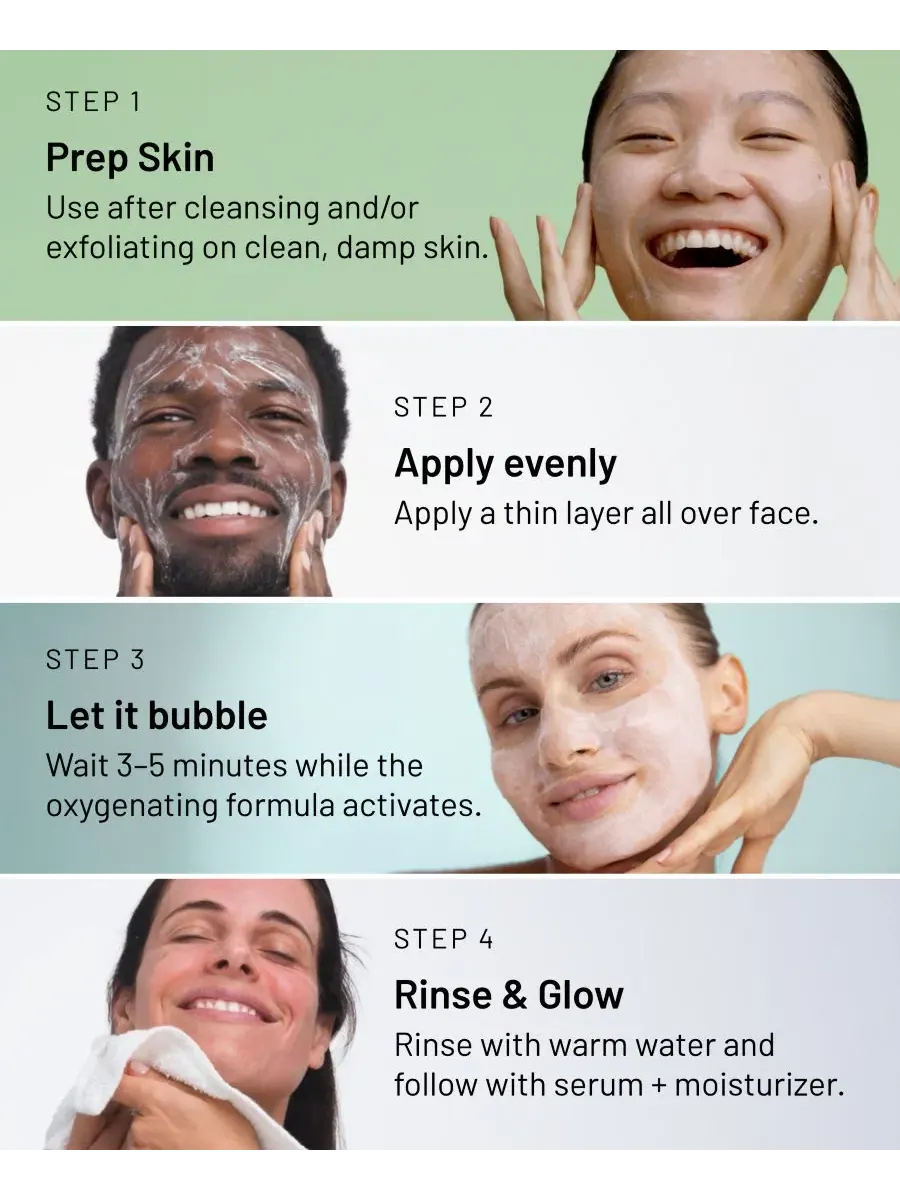 Маска для лица кислородная Dr. Brandt Oxygen Facial Glow Revitalizing Mask, 50 мл — изображение 6 из 7