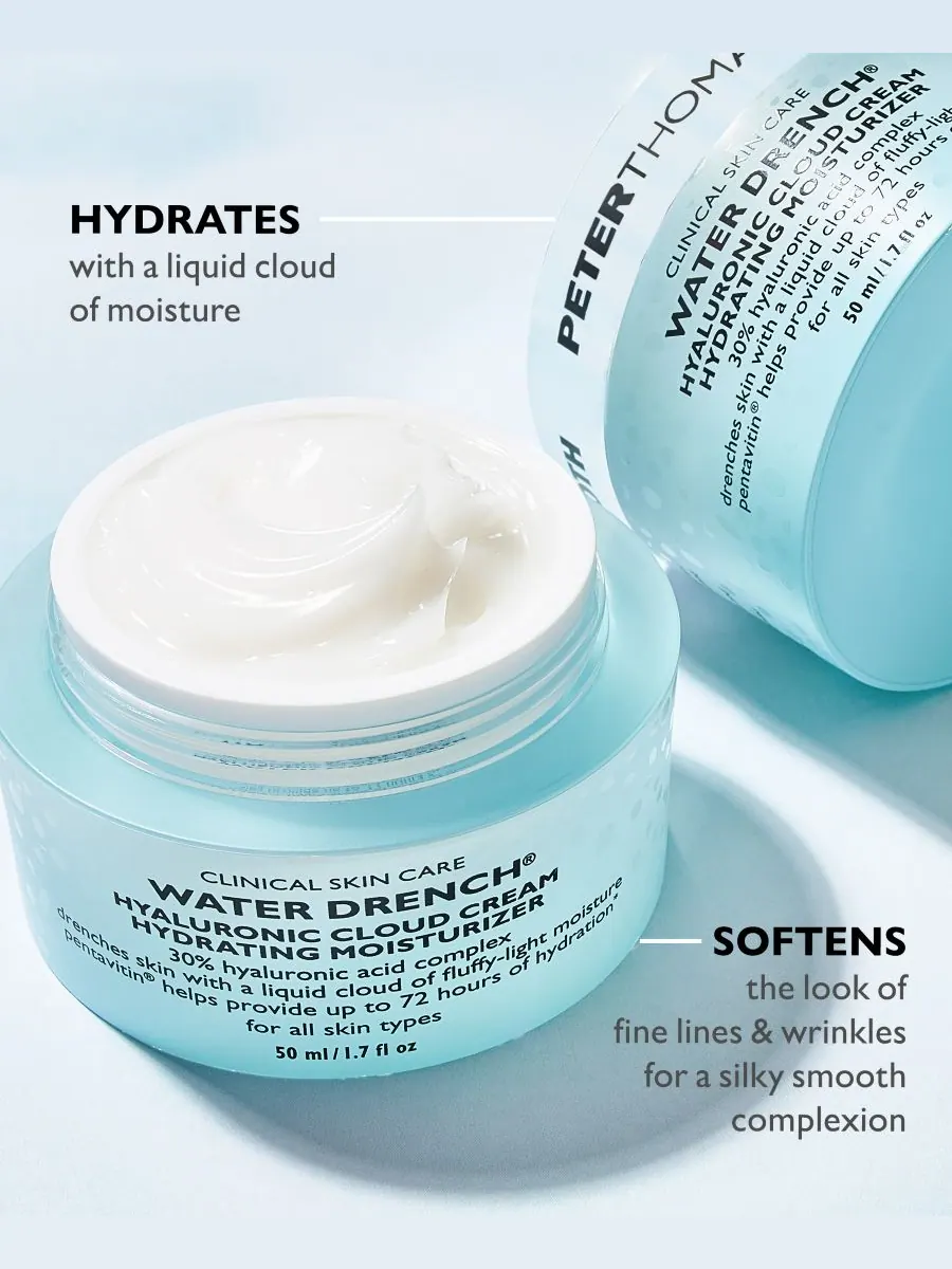 Крем для лица Peter Thomas Roth — Увлажняющий Water Drench Hyaluronic Cloud Cream с гиалуроновой — изображение 4 из 8