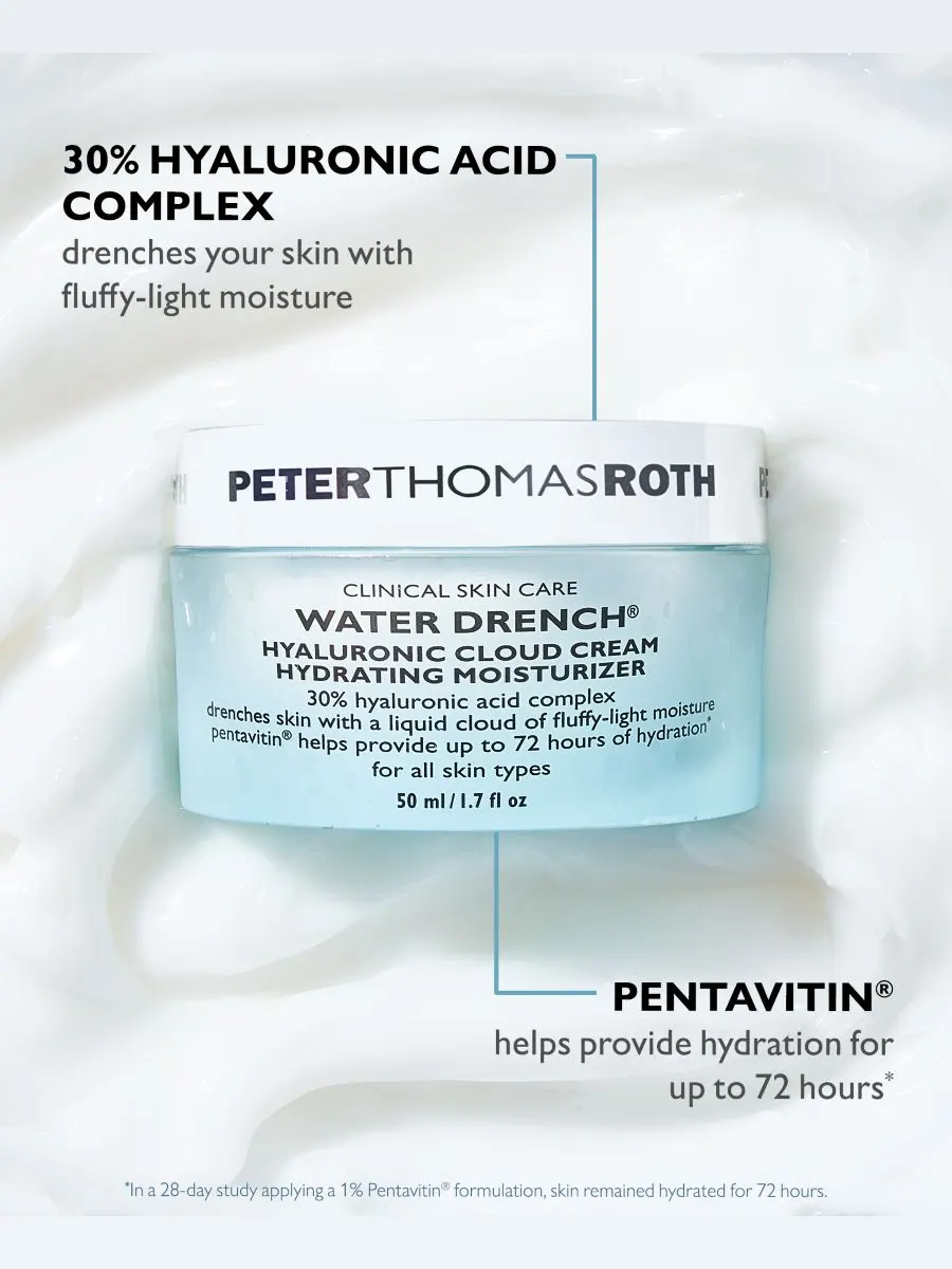 Крем для лица Peter Thomas Roth — Увлажняющий Water Drench Hyaluronic Cloud Cream с гиалуроновой — изображение 5 из 8