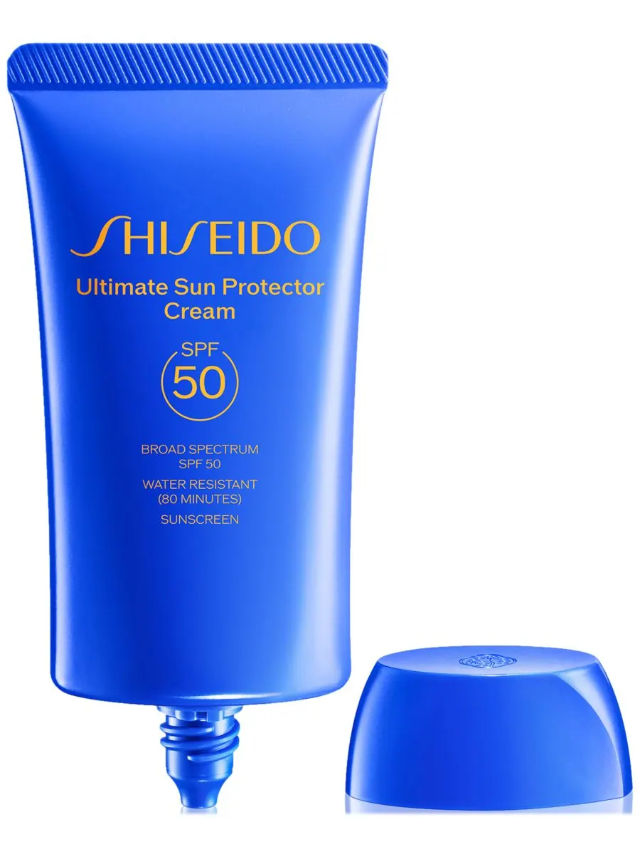 Солнцезащитный крем Ultimate Sun Protector Cream SPF 50 Shiseido, — изображение 2 из 8