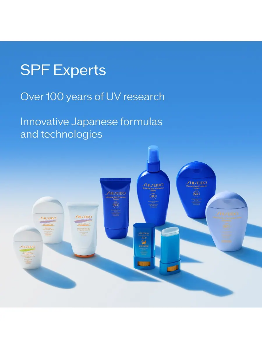Солнцезащитный крем Ultimate Sun Protector Cream SPF 50 Shiseido, — изображение 5 из 8