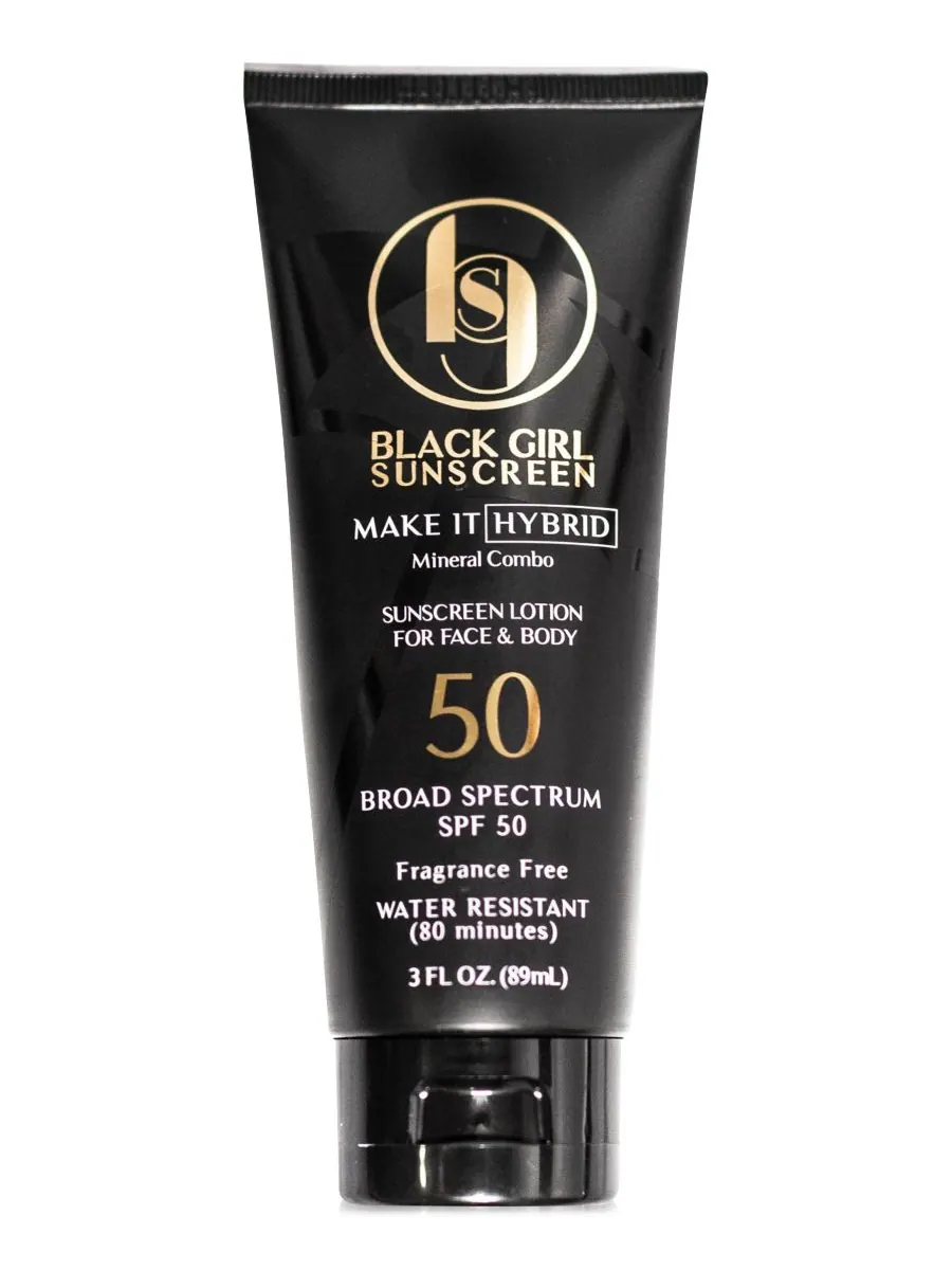 Солнцезащитный крем Make It Hybrid SPF 50, 85 г Black Girl Sunscreen, — мульти