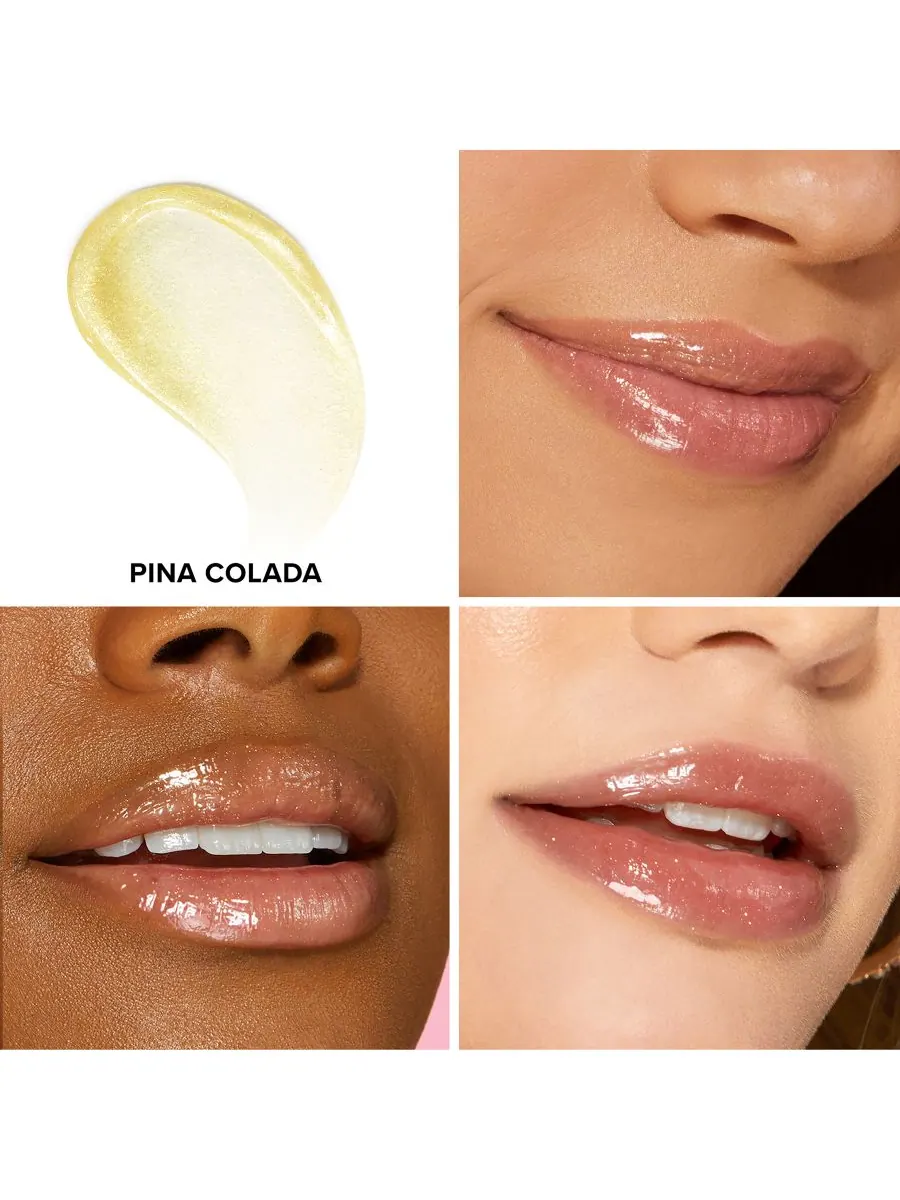 Блеск для губ Kissing Jelly Gloss Too Faced, цвет pina colada — изображение 8 из 9