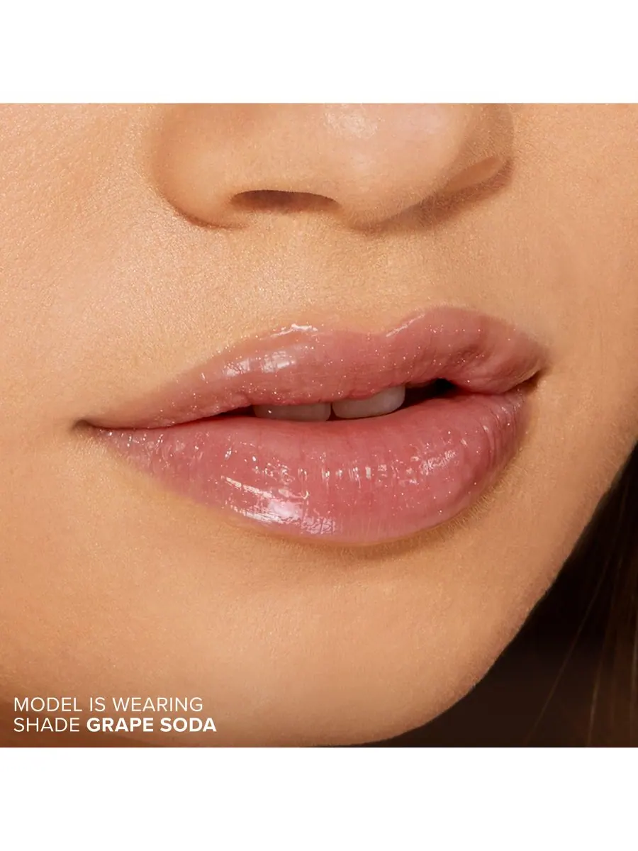 Блеск для губ Kissing Jelly Gloss Too Faced, цвет grape soda — изображение 7 из 9