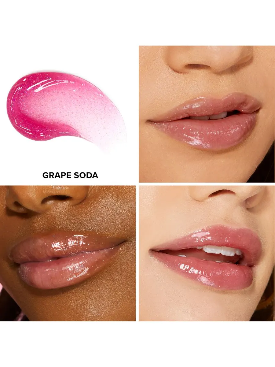Блеск для губ Kissing Jelly Gloss Too Faced, цвет grape soda — изображение 8 из 9