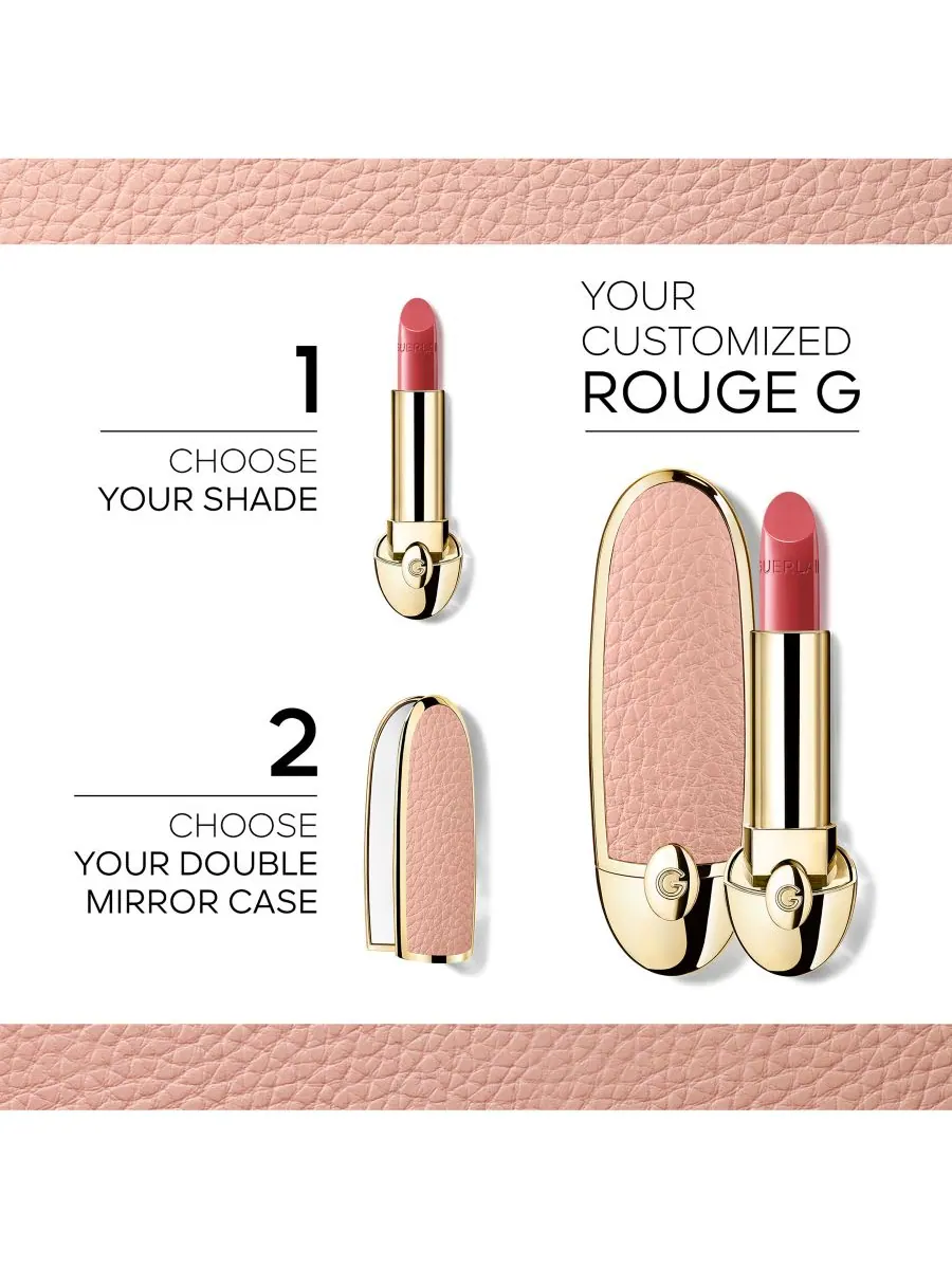 Футляр для помады Rouge G с возможностью персонализации GUERLAIN, цвет le nude — изображение 2 из 5