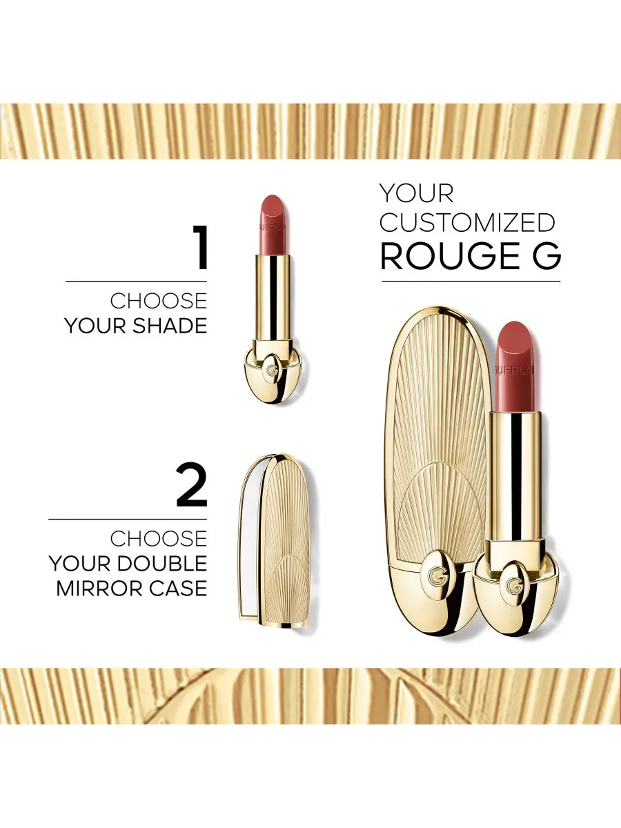 Футляр для помады Rouge G с возможностью персонализации GUERLAIN, цвет le marbre — изображение 2 из 6
