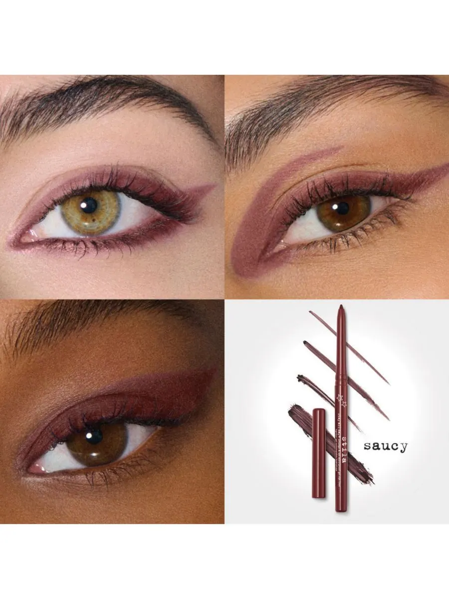 Водостойкая гелевая подводка для глаз Stay All Day Smudge & Set Stila, цвет saucy — изображение 4 из 10