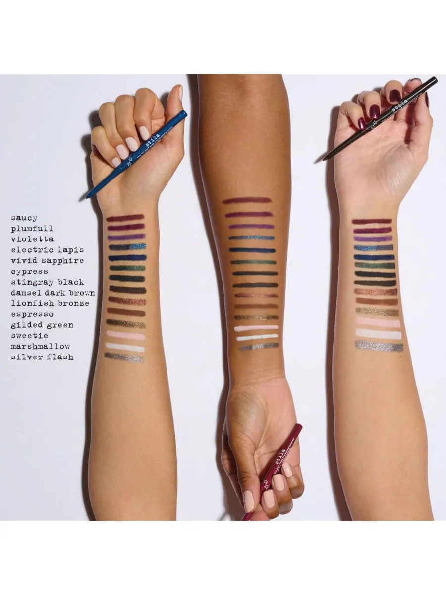 Водостойкая гелевая подводка для глаз Stay All Day Smudge & Set Stila, цвет saucy — изображение 7 из 10