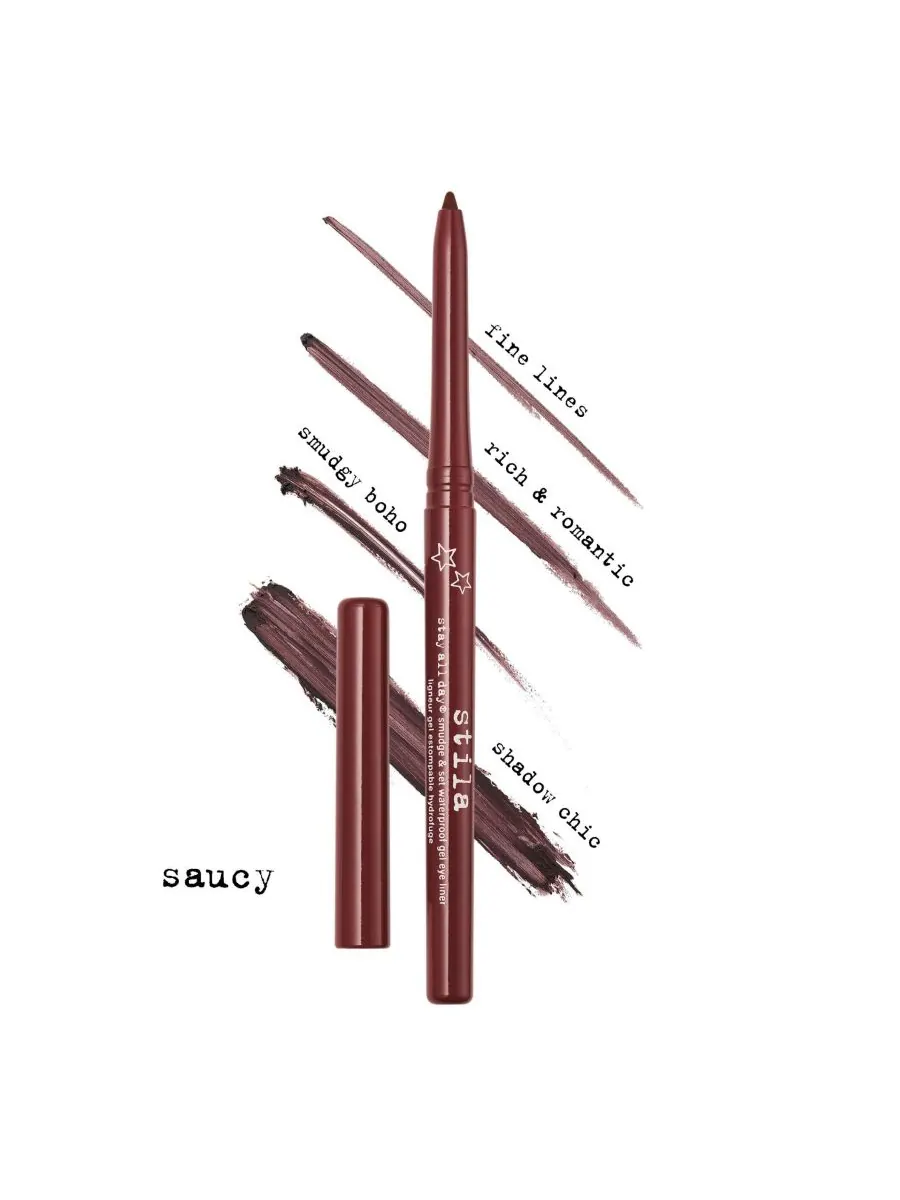 Водостойкая гелевая подводка для глаз Stay All Day Smudge & Set Stila, цвет saucy — изображение 9 из 10