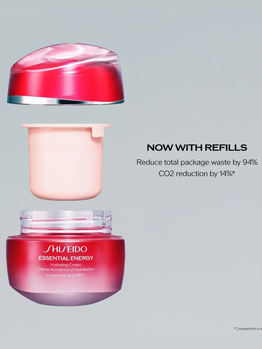 Крем для лица Shiseido — Сменный блок увлажняющего крема Essential Energy — изображение 4 из 9