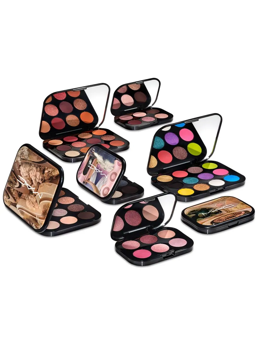 Палитра теней для век Connect In Colour - Rose Lens Mac — изображение 7 из 8