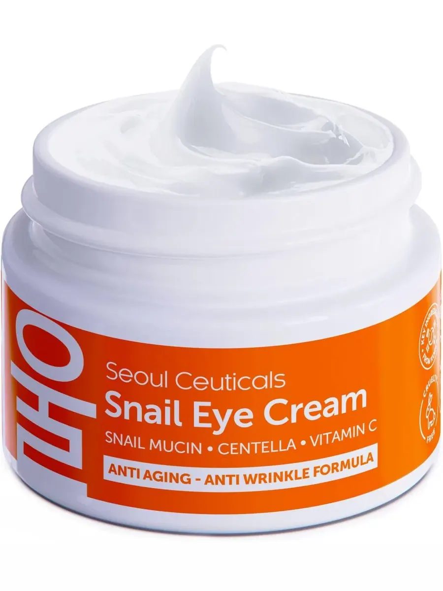 Seoul Ceuticals Корейский крем для глаз с экстрактом улиточной слизи. K Beauty Skincare