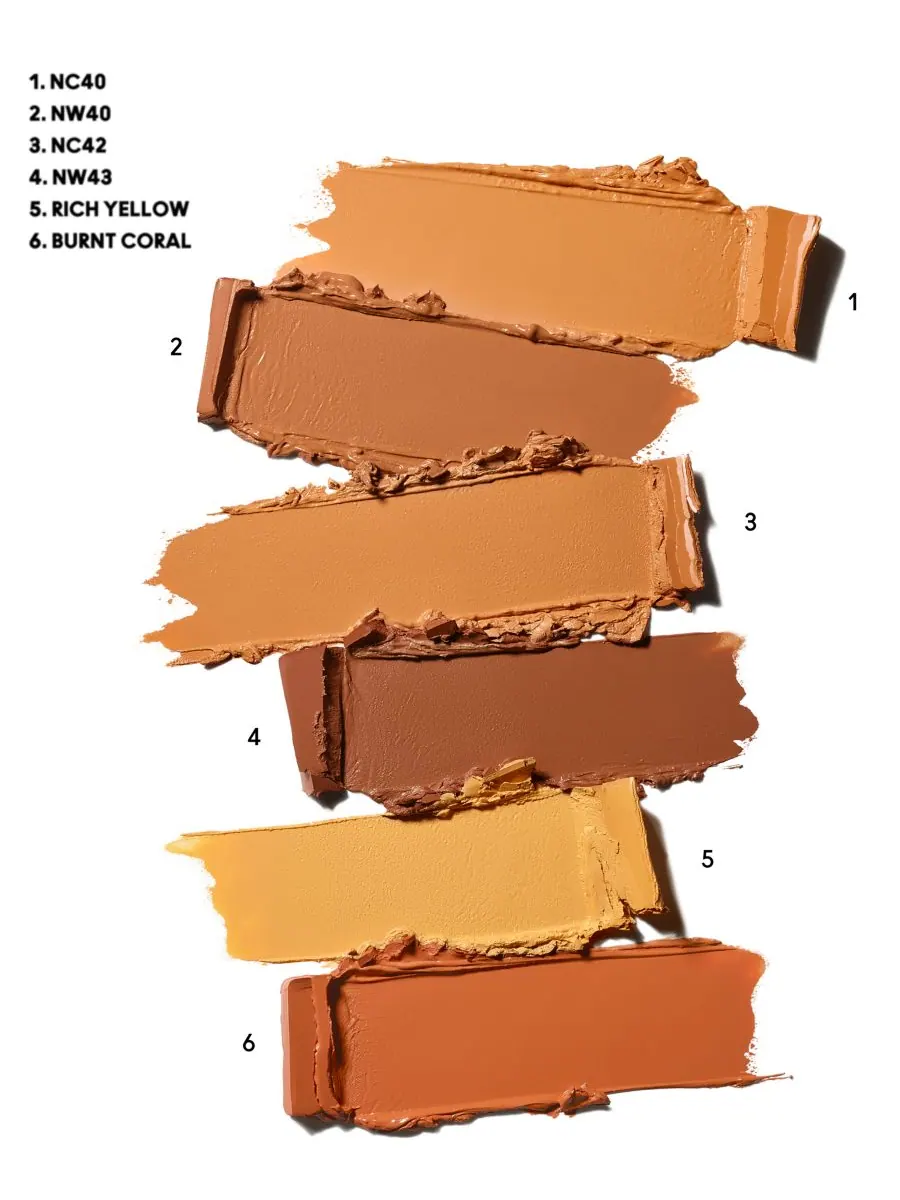 Палетка консилера и корректора Studio Fix MAC, цвет medium deep — изображение 3 из 10