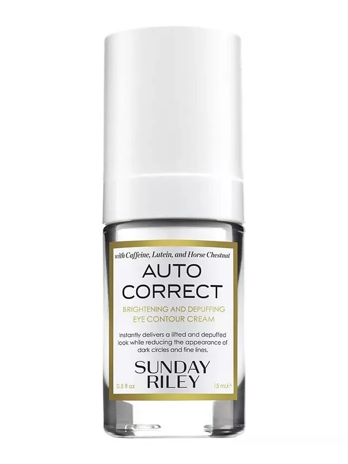 Крем для лица Sunday Riley — Для контура глаз Auto Correct, осветляющий и снимающий отечность, ,5