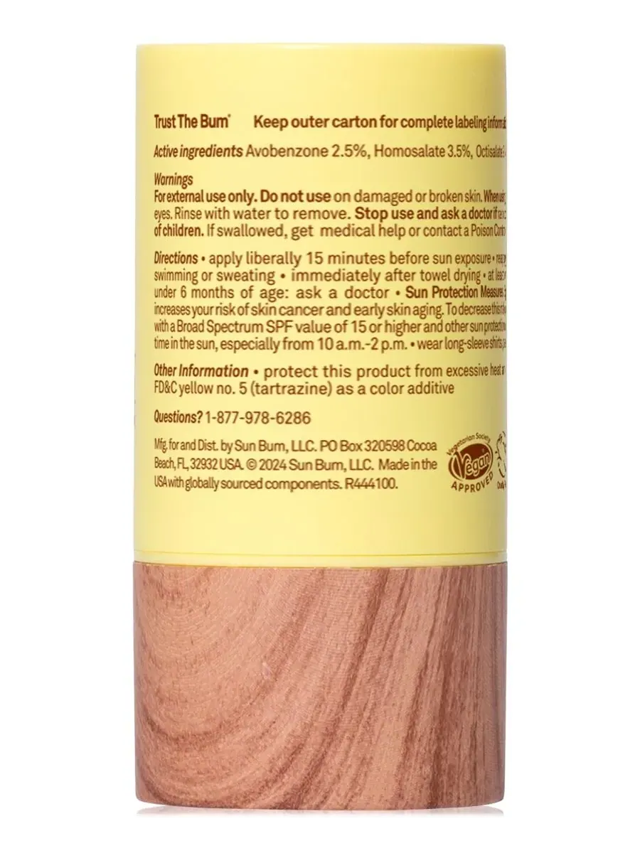 Sun Bum Солнцезащитный стик для лица и тела SPF 40, 0,7 унции — изображение 6 из 6
