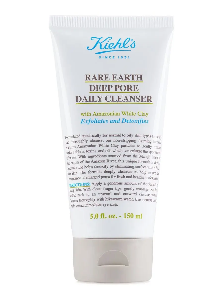 Крем для лица Kiehl's — Since 1851 Очищающее средство для глубокого очищения пор Rare Earth Deep — мульти
