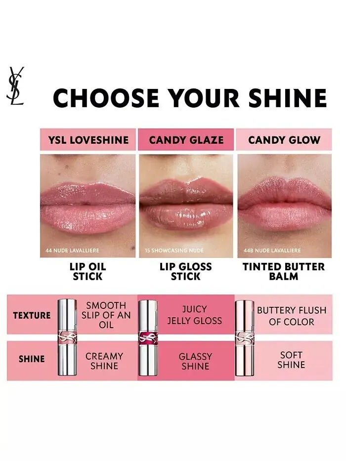 Тональный масляный бальзам Candy Glow Yves Saint Laurent, цвет 3B ROSEWOOD BLUSH — изображение 7 из 8