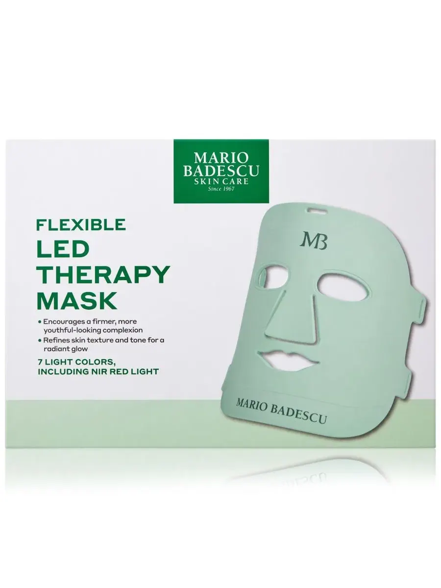 Светодиодная LED-маска для лица с 62 светодиодами Flexible LED Therapy Mask Mario Badescu — изображение 2 из 9