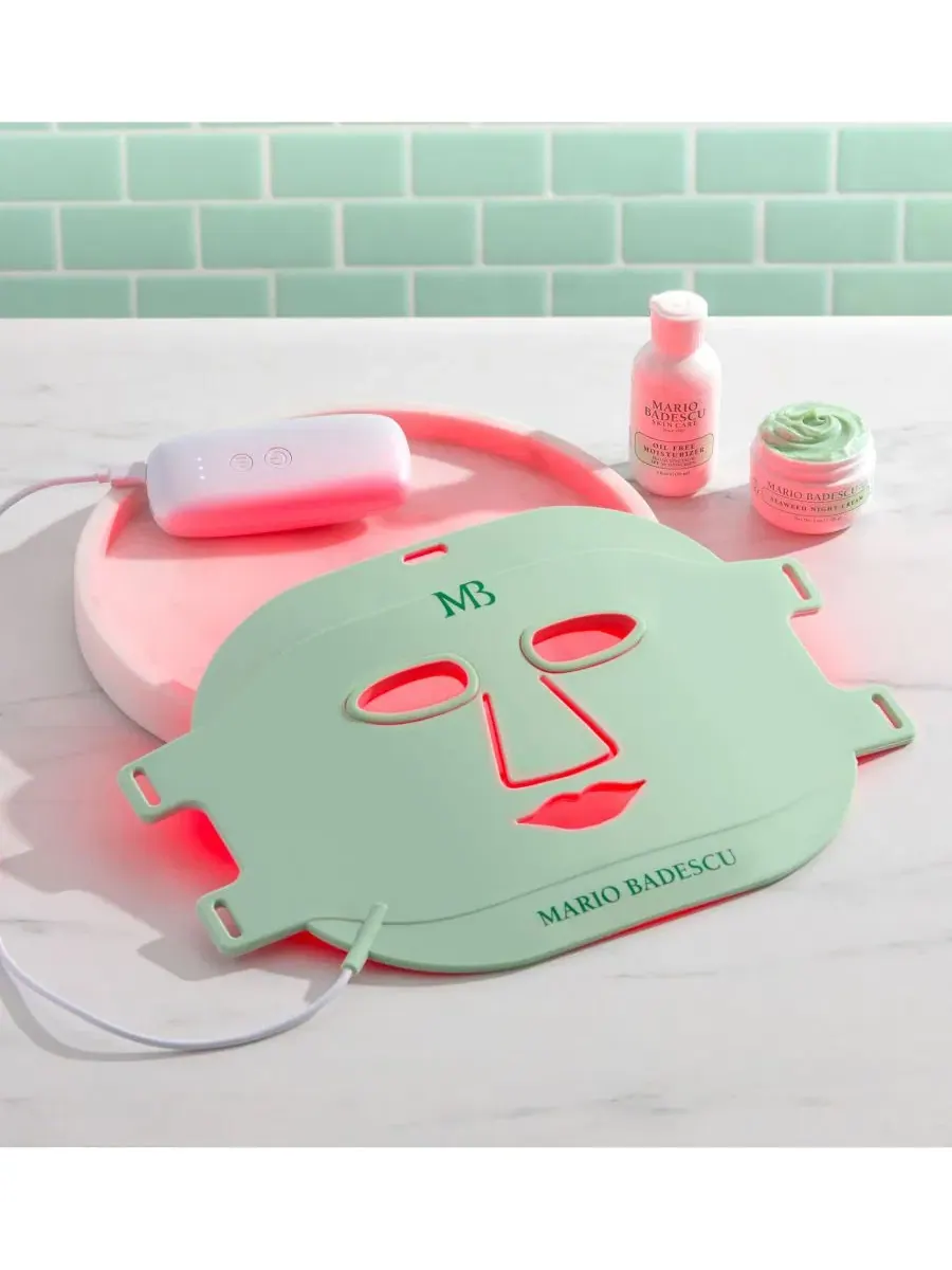 Светодиодная LED-маска для лица с 62 светодиодами Flexible LED Therapy Mask Mario Badescu — изображение 5 из 9