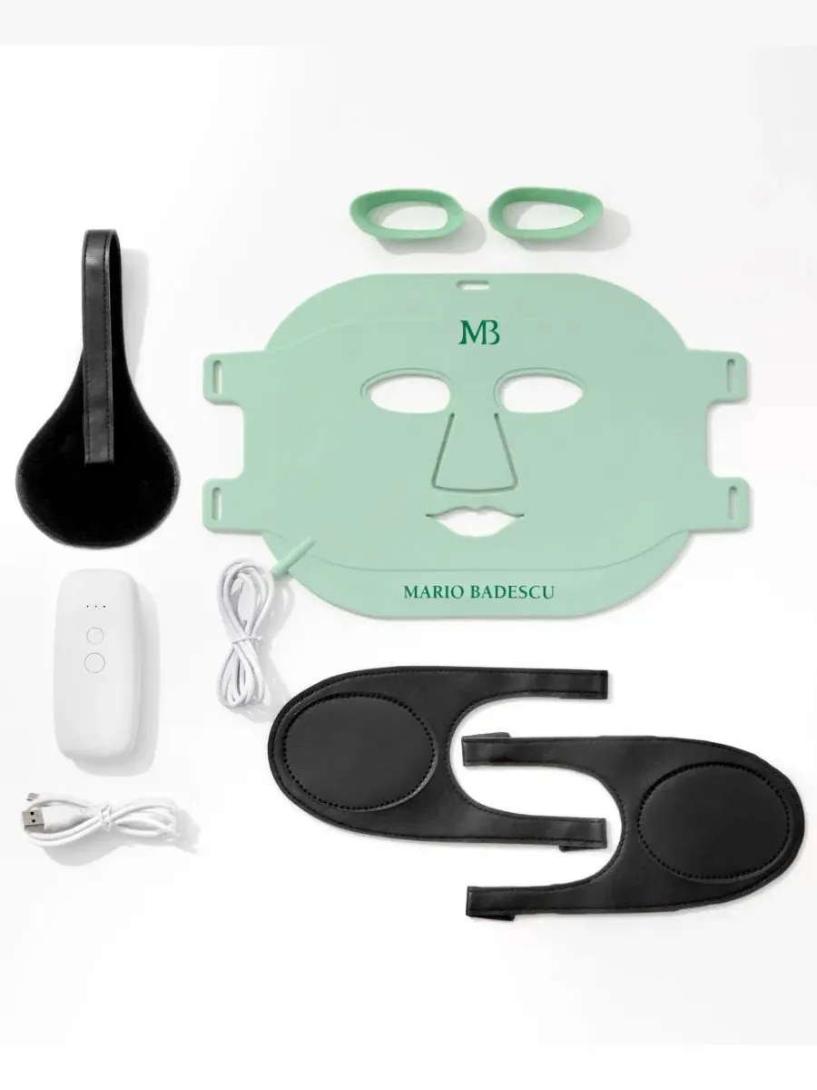 Светодиодная LED-маска для лица с 62 светодиодами Flexible LED Therapy Mask Mario Badescu — изображение 6 из 9