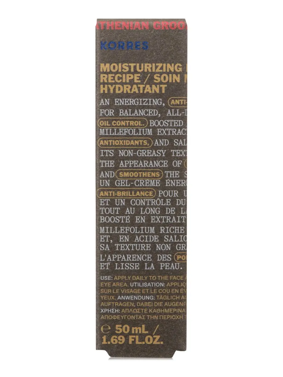 Крем для лица Korres — Увлажняющий Athenian Grooming Master Recipe — изображение 4 из 4