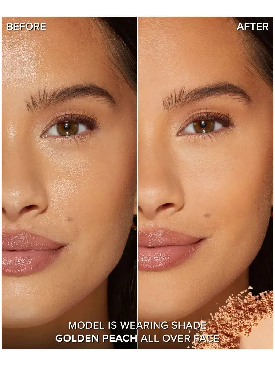 Пудра для закрепления макияжа Too Faced Peach Perfector, 14 г — изображение 6 из 9